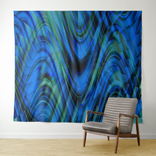 Swirling Seas...... Wandteppich