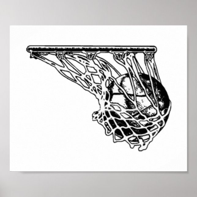 Swish Basketball Poster (Vorne)