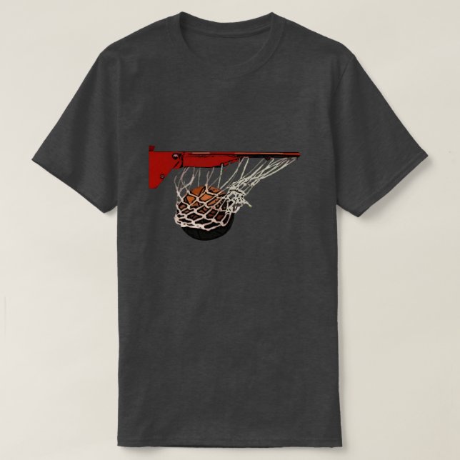 Swish-Basketball-T - Shirt (Design vorne)