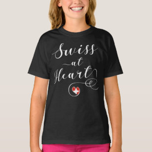 Swiss At Heart, Schweiz T-Shirt