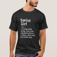 Swiss Girl Schweiz Funny Country Zuhause Roots D