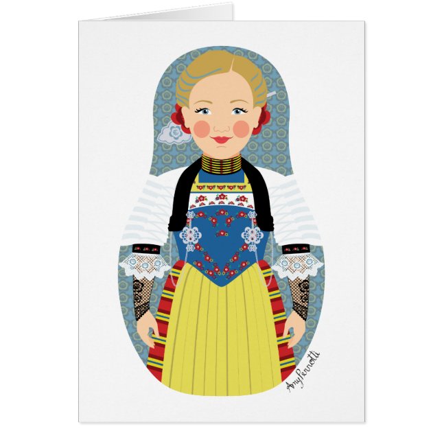 Swiss Matryoshka Card (Vorne)