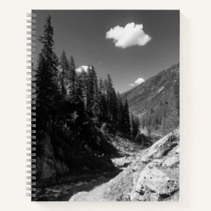 Swiss Mountain Scene Notebook Notizbuch