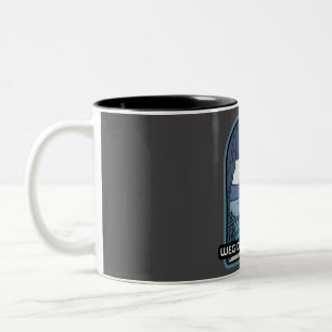 Swiss Path, Weg der Schweiz Zweifarbige Tasse
