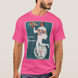 Swiss Railways Vintage Travel Poster T-Shirt