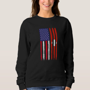 Swiss Roots Halbamerikanische Flagge Patriotic Swi Sweatshirt