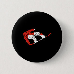Swiss Snowboarder Schweiz Flag Cool Snowboardi Button