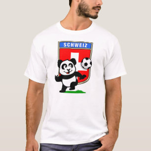 Swiss Soccer Panda (leichte Shirts) T-Shirt