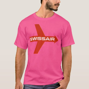 Swissair - Retro Logos für Fluggesellschaften - Vi T-Shirt