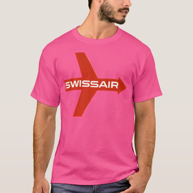 Swissair - Retro Logos für Fluggesellschaften - Vi T-Shirt (Vorderseite)