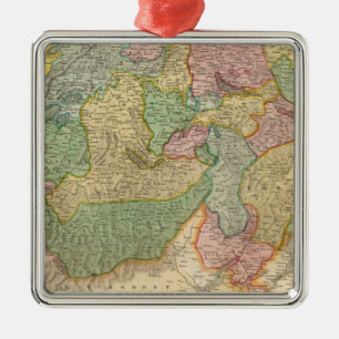 Swisserland, Mt Blanc Ornament Aus Metall