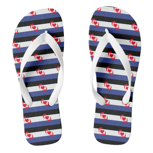 Switch-Stolz Flip Flops (Fußbett)