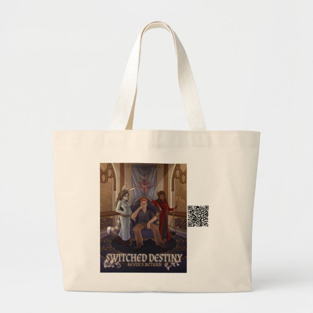 Switched Destinies Tote Bag Jumbo Stoffbeutel (Vorne)