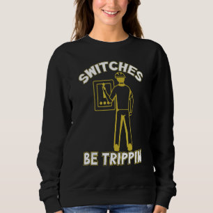 Switches werden als Trippin Eclectic Cable Line Ma Sweatshirt