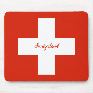 Switzerland Flag Mousepad