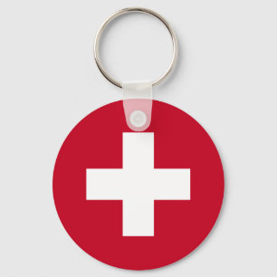 Switzerland Flag Schlüsselanhänger