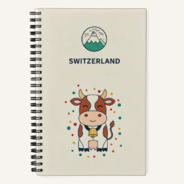 Switzerland Heritage & Alpine Travel Photo Archive Notizbuch