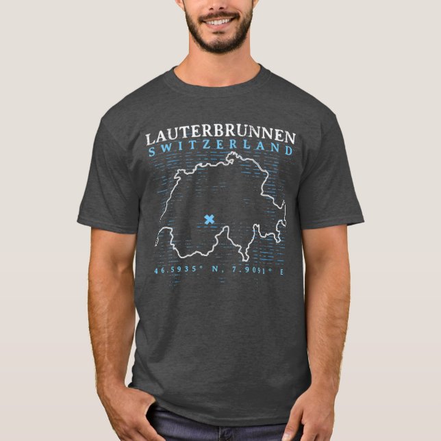 Switzerland Lauterbrunnen T-Shirt (Vorderseite)