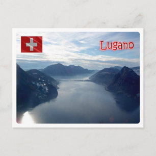 Switzerland - Lugano - Postkarte