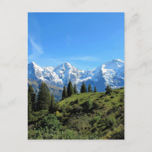 Switzerland Majestic Beautiful Postkarte
