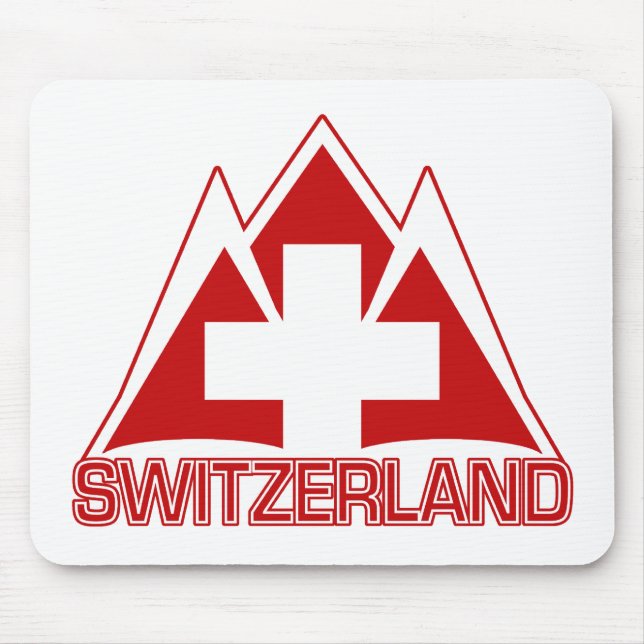 SWITZERLAND-Mousepad Mousepad (Vorne)