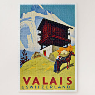 Switzerland - Vintage Puzzle
