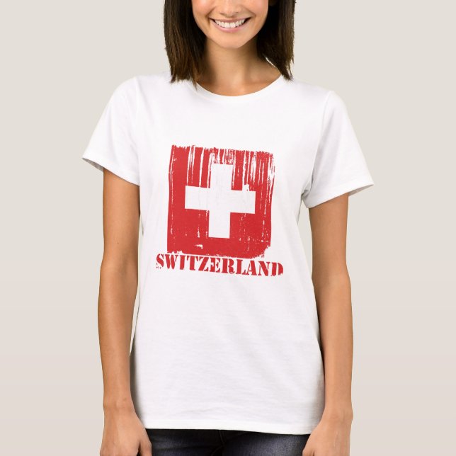 switzerlandflag6.ai T-Shirt (Vorderseite)