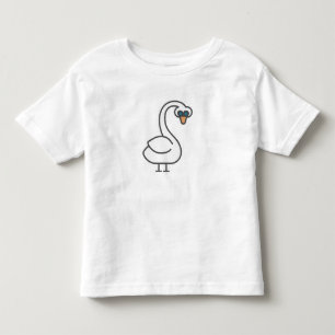 Swivvel Schwan Kleinkind T-shirt