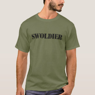 Swoldier Swole US Soldat T-Shirt