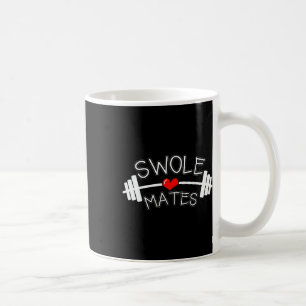 Swole Mates Matching Paares Workout Gym Partner V Kaffeetasse