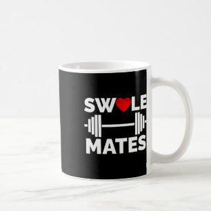 Swole Mates Matching Paares Workout Gym Partner V Kaffeetasse