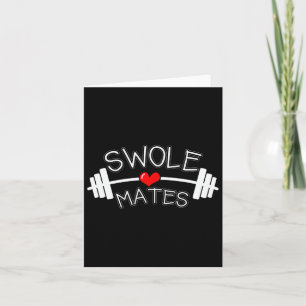 Swole Mates Matching Paares Workout Gym Partner V Karte