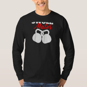 Swole Paare Gewichtsheben und Bodybuildin T-Shirt