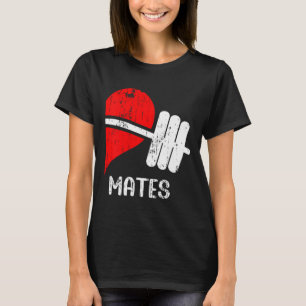 Swole Paare Matching Gym Funny T-Shirt Weightl