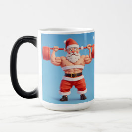Swole Santa: Gewinn machen und Geschenke liefern Verwandlungstasse