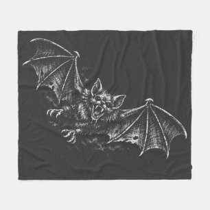 Swooping Bat - von BurnsInHell Fleecedecke