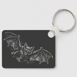Swooping Bat - von BurnsInHell Schlüsselanhänger