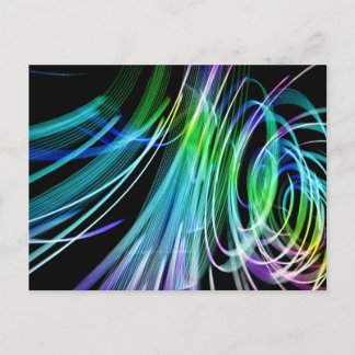 Swoosh Postcard Postkarte