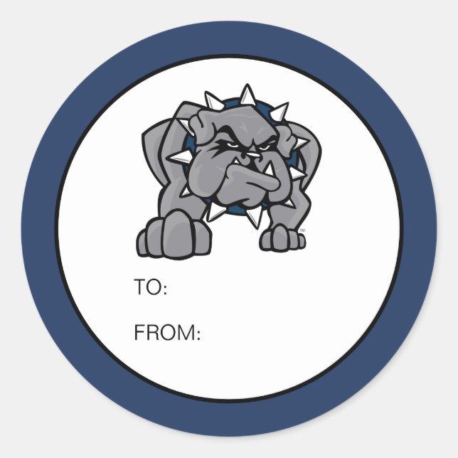 SWOSU Graduate Runder Aufkleber (Vorderseite)