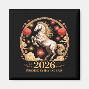 Sy 2026 Crazy Horse Lady Powered Heu S Lunar Rider Magnet