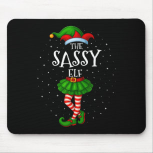Sy-Elf-Passende Familie Frauen Mädchen Weihnachtsf Mousepad