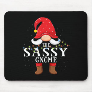 Sy Gnom passendes Weihnachtsfamilien-Pyjama Mousepad