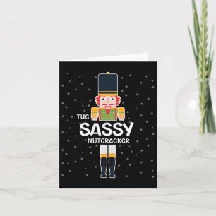 Sy Nutcracker Familie Matching Funny Geschenk Paja Karte