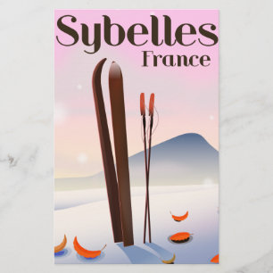 Sybelles France Skipposter Briefpapier