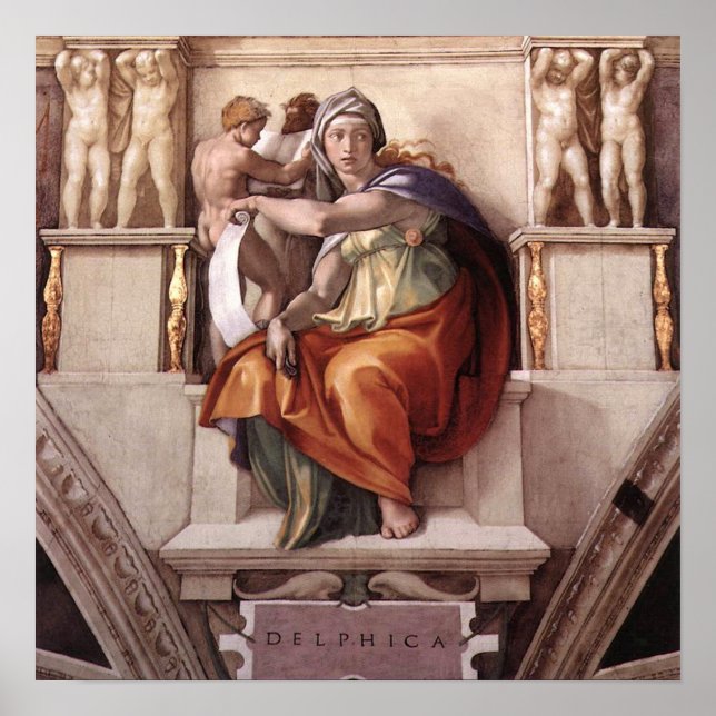 Sybil von Delphi Poster (Vorne)