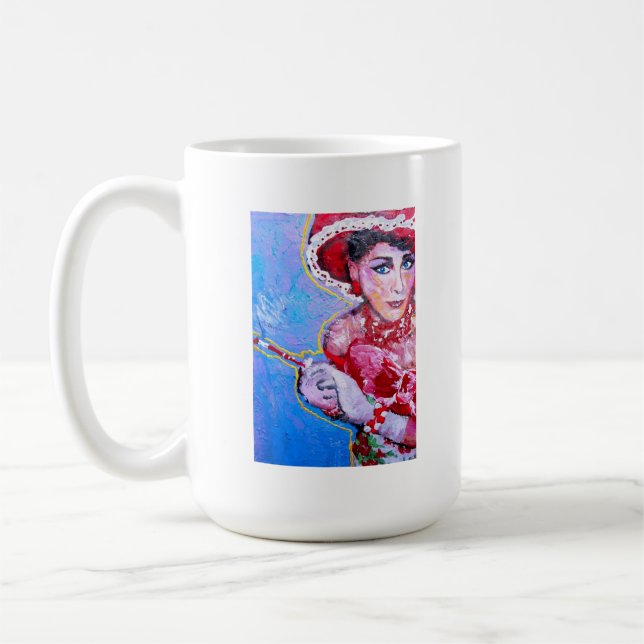 Sybils "Kirchen-Dame " Tasse. Tasse (Links)