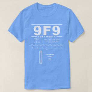 Sycamore Strip Airport 9F9 T - Shirt