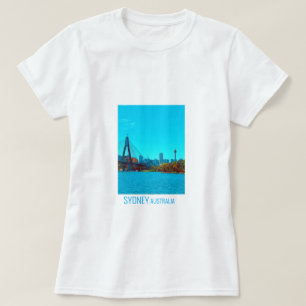 Sydney ANZAC Bridge ist eine Hafenstadt T-Shirt