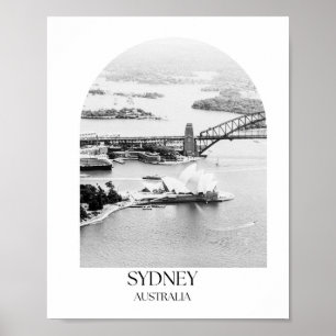 Sydney Australia Arch Foto Print Poster