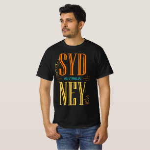 Sydney Australia City Sign T-Shirt